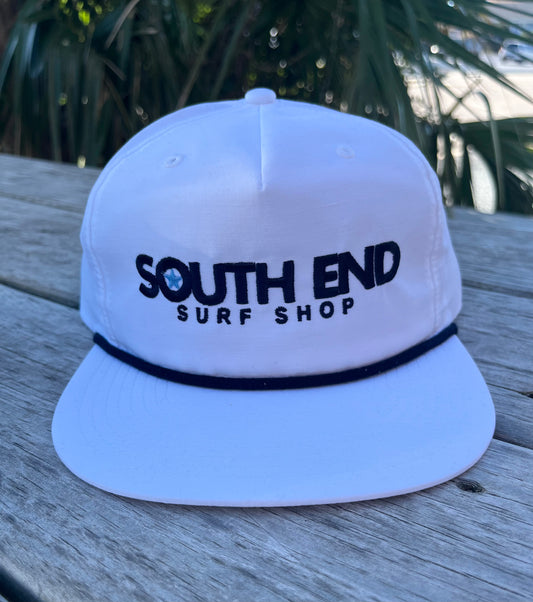 SESS Icon Rope SnapBack White