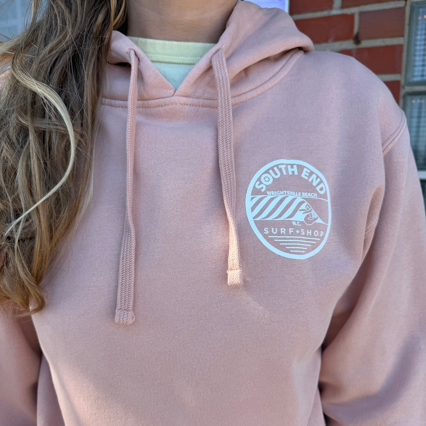 SESS Acid Wash Hoodie Maroon