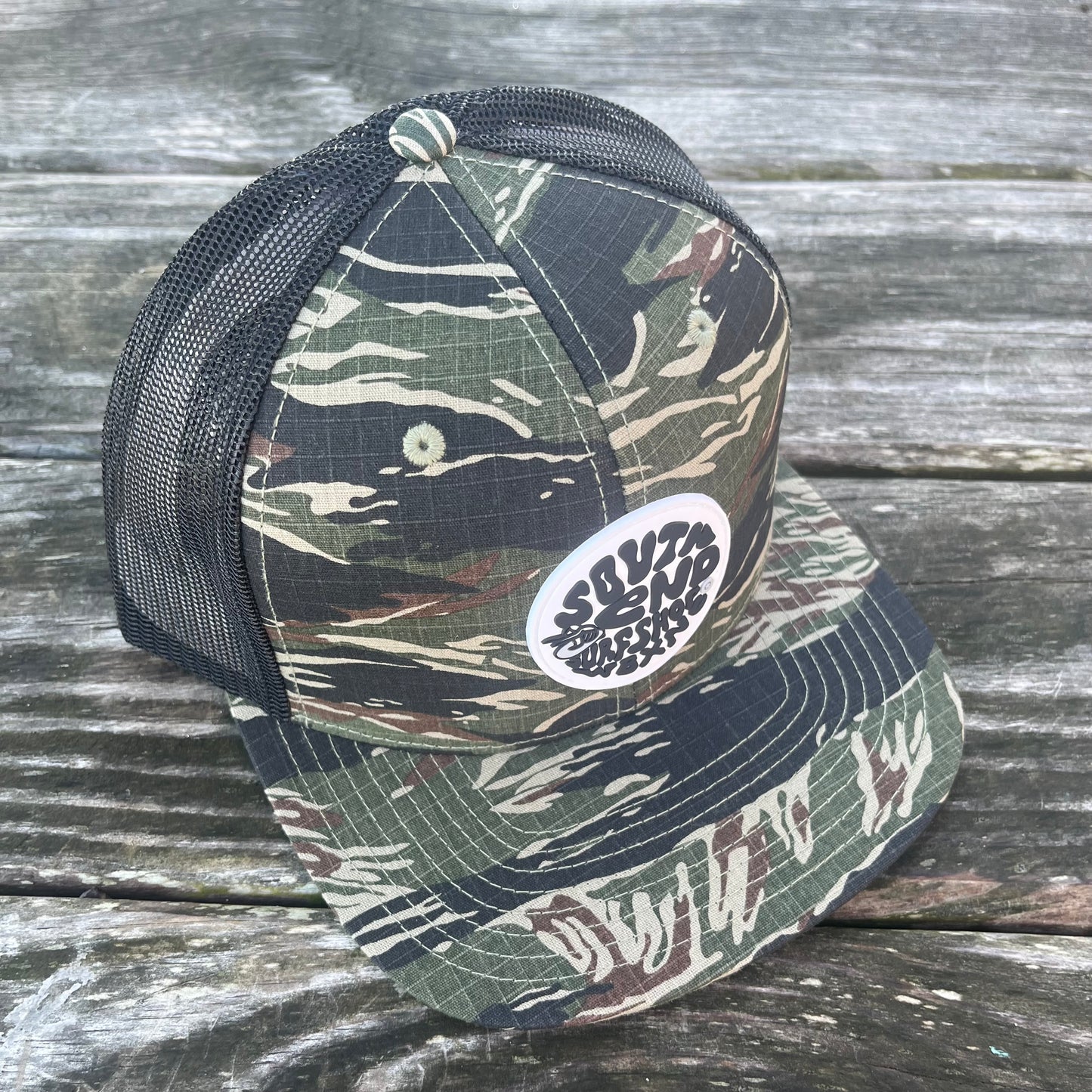 Retro Tiger Camo Snapback