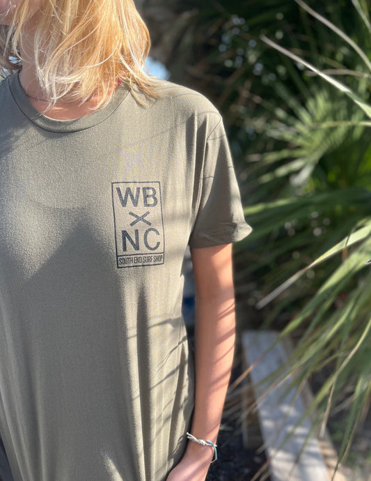 WBxNC Tee Military Green