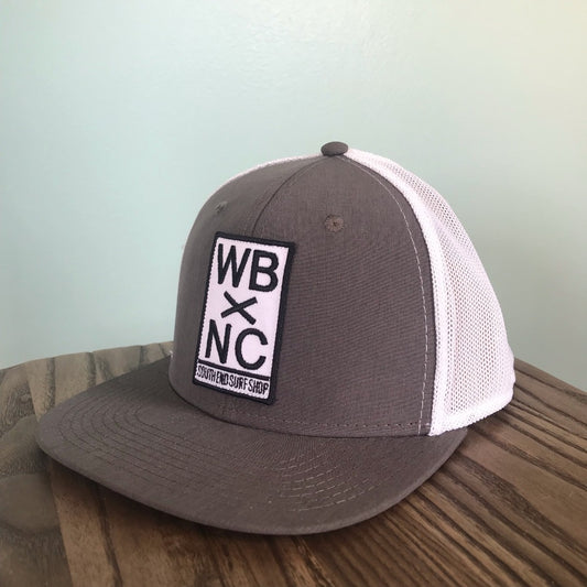 WBxNC Ultra Fit Hat Grey/White